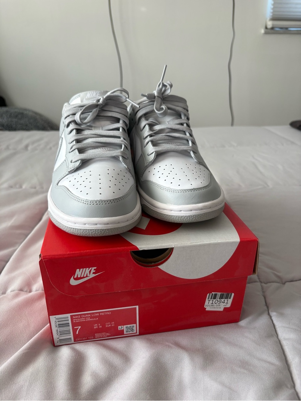 Nike Dunk Grey Fog - Picture 2 of 2